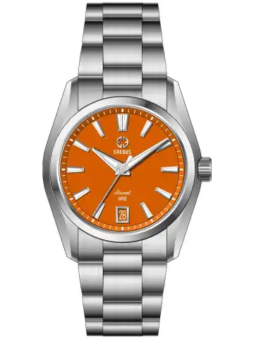 EREBUS WATCH Ascent HAQ 36 Orange Enamel
