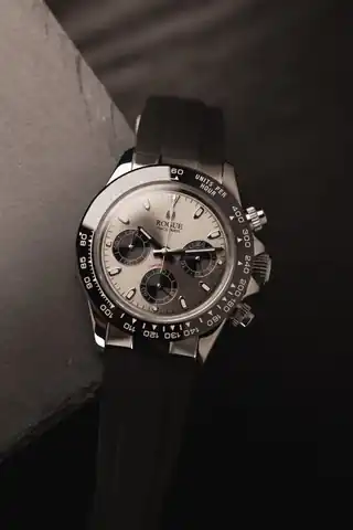 Rogue Watches Black / Silver Racetimer