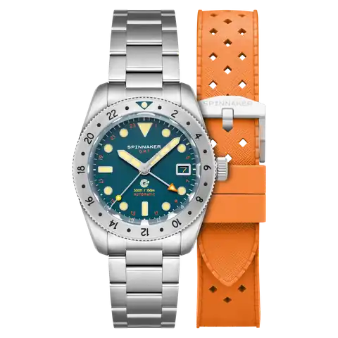 Spinnaker Watches Croft 39 GMT Pacific Pulse SP-5157-55