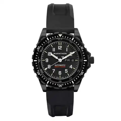 Marathon 46mm Anthracite Jumbo Day-Date Automatic SAR Watch #WW194021BK-0130