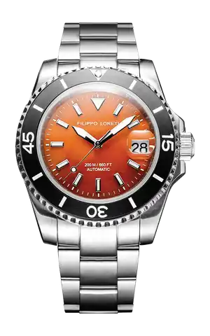 Filippo Loreti Watches Aquadiver Red Agate