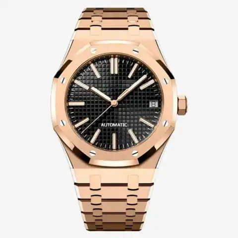 Monomods Custom Royal Seikoak Edition Rose Gold & Black MOD