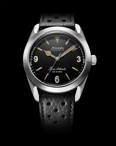 Nivada Grenchen Super Antarctic 3.6.9 Black - 38mm
