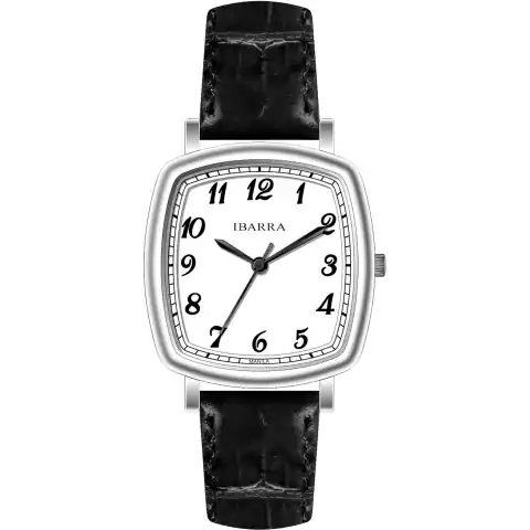 Ibarra Trofeo 1898 Quartz (Classic Silver - White Enamel Dial)