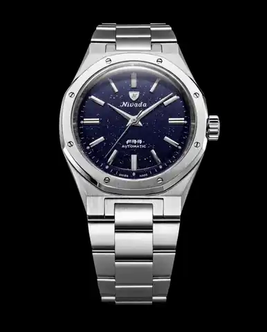 Nivada Grenchen F77 SST Dark Blue Aventurine MK2 - 38MM