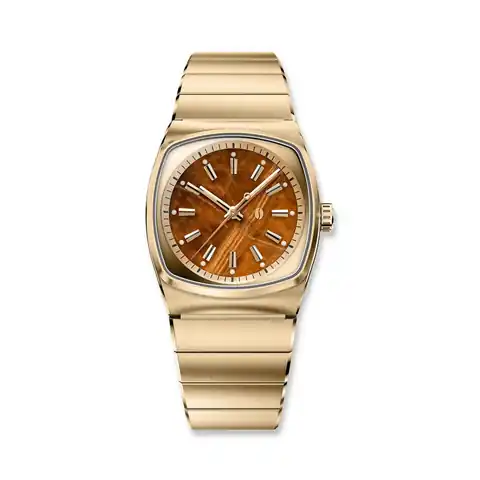 Brew Metric Lite - Tiger Eye Automatic Watch