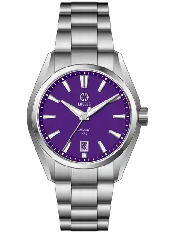 EREBUS WATCH Ascent HAQ 39 Purple Enamel