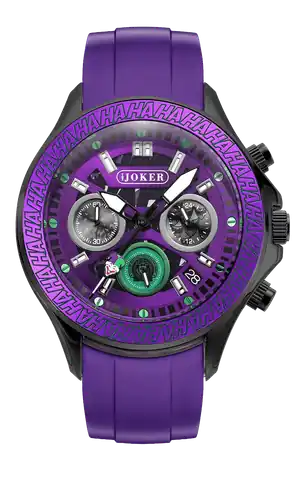 Filippo Loreti Watches The Joker Chaos Timekeeper - Purple & Green Editions