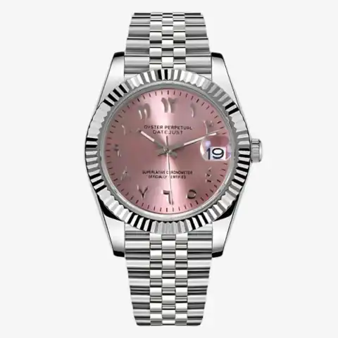 Monomods Custom Seikojust Edition Silver Arabic Cotton Candy Jubilee MOD