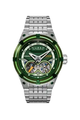 Nubeo Watches Dark Green · NB-6070-77
