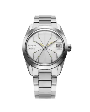 Nivada Grenchen Antarctic Spider Silver - 35mm
