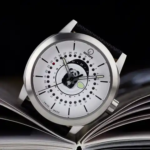 Isotope One of one hand-painted watches