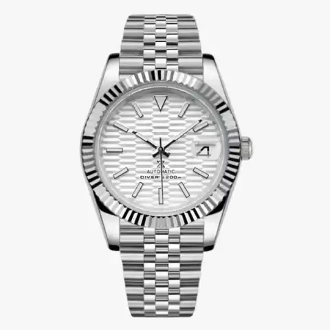 Monomods Custom Seikojust Jubilee MOD Arctic Glacier Edition