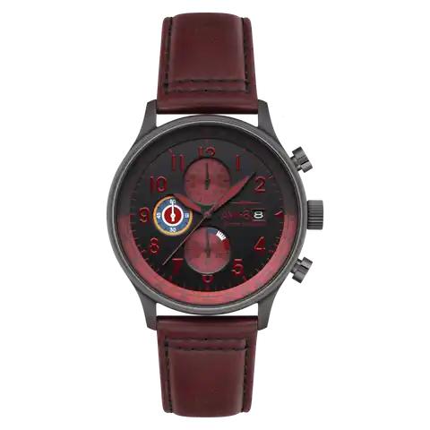 AVI-8 Timepieces Blood Red