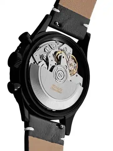 Nivada Grenchen Chronomaster Open Caseback