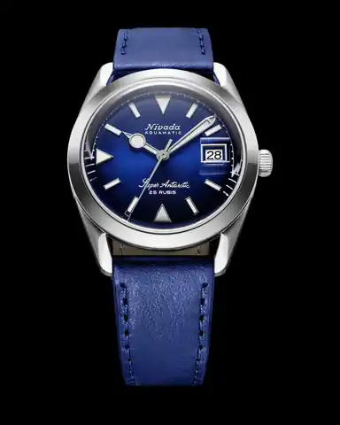 Nivada Grenchen Super Antarctic Blue - 38mm