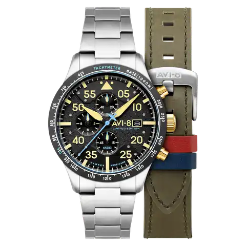 AVI-8 Timepieces Thunder Black