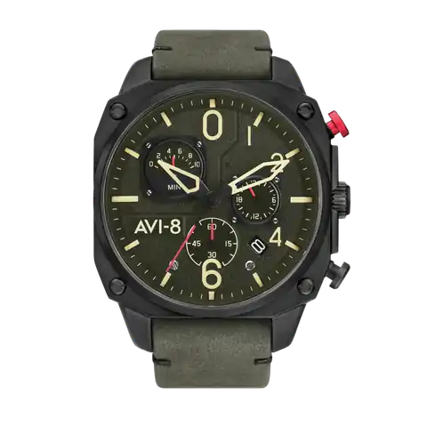AVI-8 Timepieces Deep Green Black