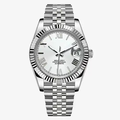 Monomods Custom Seikojust Edition Roman Chrome Jubilee MOD