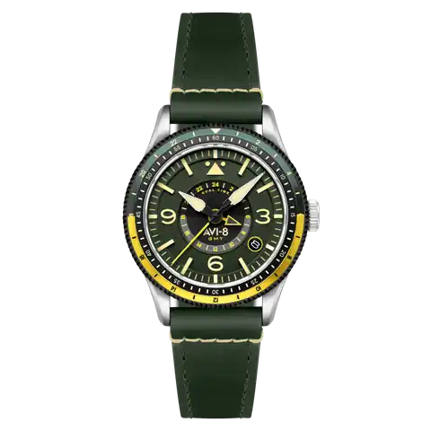 AVI-8 Timepieces Fuselage Green