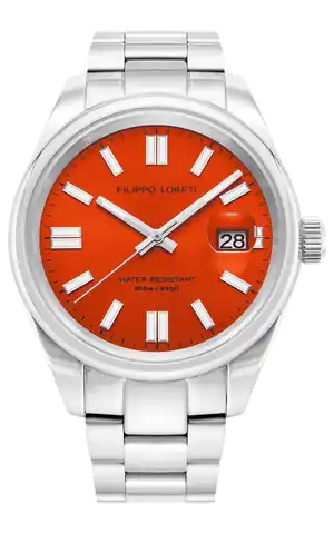 Filippo Loreti Watches Solare Automatic Arancio