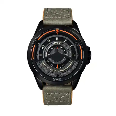AVI-8 Timepieces HAWKER HARRIER Pegasus Concept Automatic Limited Edition · Moss Green · AV-4047-03