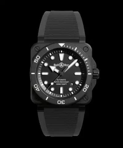 Bell & Ross BR-03 Diver Black Matte Ceramic BR03A