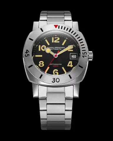 Nivada Grenchen Depthmaster Numerals - Black