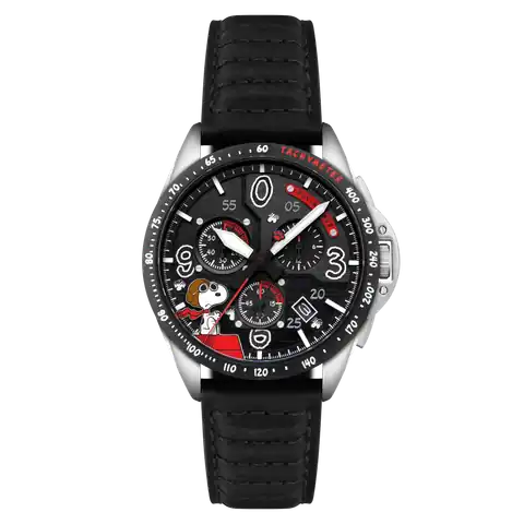 AVI-8 Timepieces Biplane Black