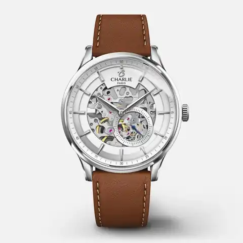 CHARLIE - Paris Initial - Squelette - Blanc