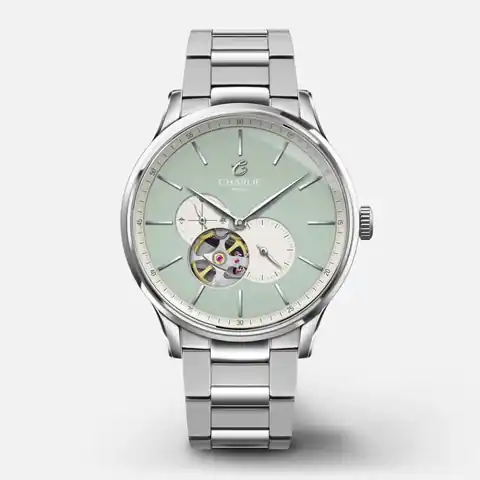 CHARLIE - Paris Initial - Cœur Ouvert - Spring Green