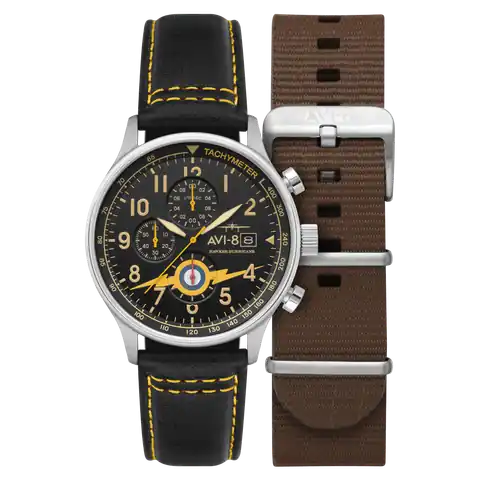 AVI-8 Timepieces Lightning Orange