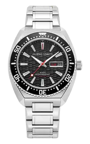 Filippo Loreti Watches Neptune Automatic Black