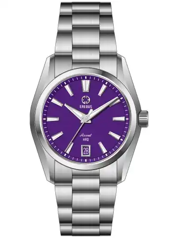 EREBUS WATCH Ascent HAQ 36 Purple Enamel
