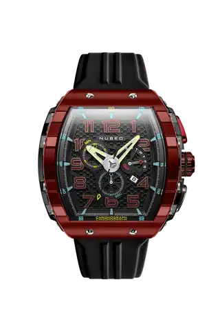 Nubeo Watches Crimson Red