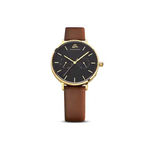Matthew Mercury Watches Golden Brown
