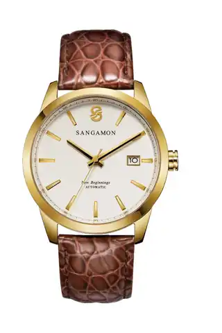 sangamonwatches Lincoln's River - Brown Gold