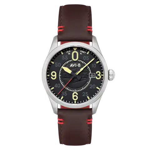 AVI-8 Timepieces Granite Black