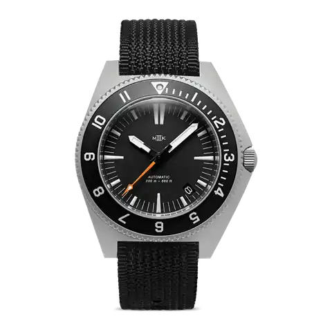 Mk II Watches Paradive Gen 3, Type XIII Date, 12-Hr Al Inlay