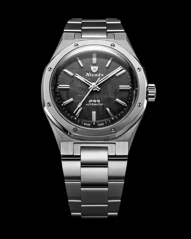 Nivada Grenchen F77 Titanium Meteorite MK1 - 37MM