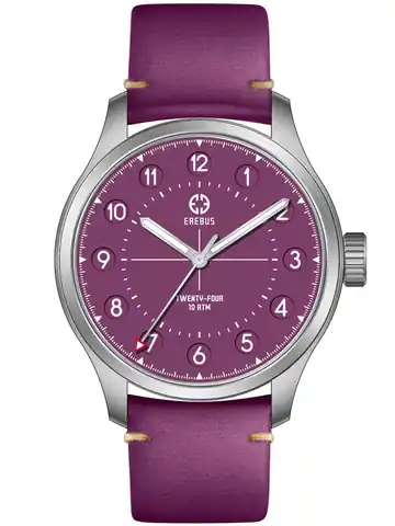 EREBUS WATCH Twenty-Four 40 Purple