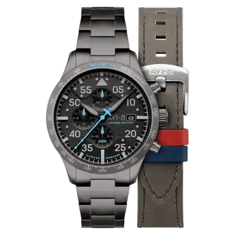 AVI-8 Timepieces Hangar Grey