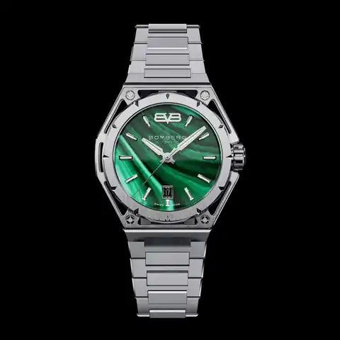 BOMBERG Edge Malachite Steel