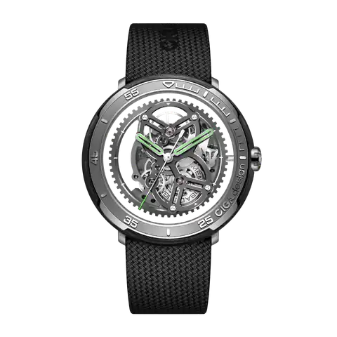 CIGA design Ciga Design Racing-Inspired Automatic Skeleton Watch Vector