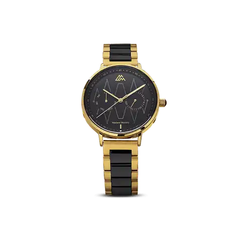 Matthew Mercury Watches Black & Gold