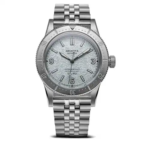 Geckota Ocean-Scout Dive Watch Frost