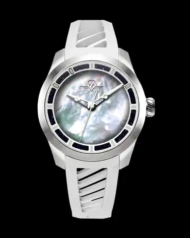 Monro Adventure Monro Luna Adventure MLA-PPR Planet Pearl, 9039 Automatic Watch, 39mm Epdm Rubber