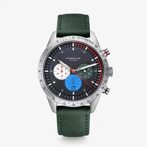 sternglas.de Tachymeter Blau / Modena grün