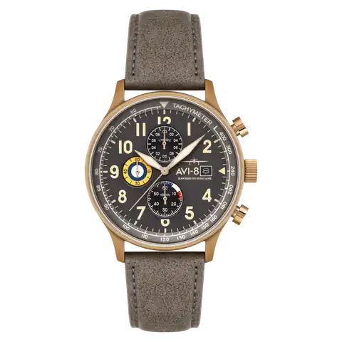 AVI-8 Timepieces Fossil Grey