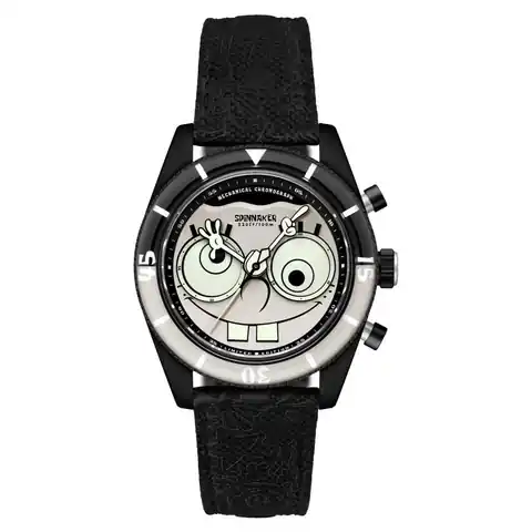 Spinnaker Watches x Sponge Bob Eye Spy Black Mechanical Chronograph SP-5153-02